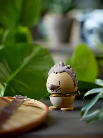 HOPTIMIST | Figura decorativa Elefante Morbido 7,6 cm Grigio | hellbraun